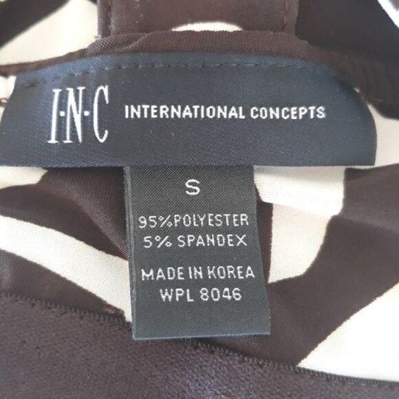 90's Tribal Beaded Scoop Open Racerback Shelf Bra Mini Slip Dress Brown Sz S - Picture 3 of 8